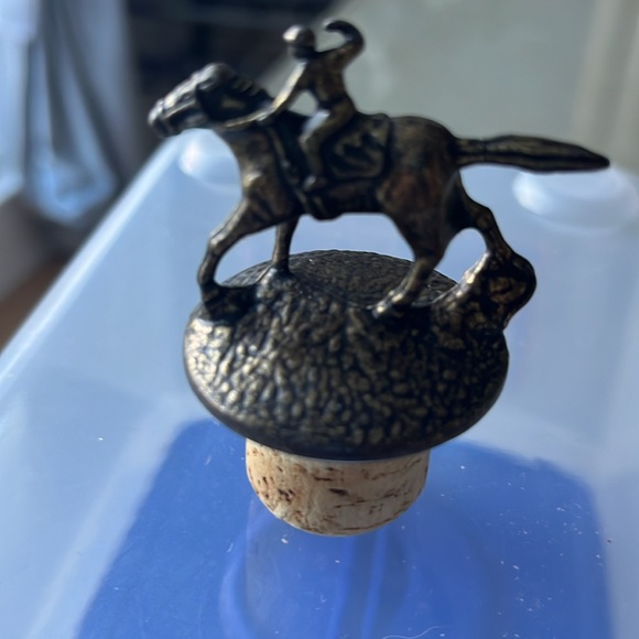 Blanton’s Bourbon “S” jockey bottle stopper - Picture 3 of 4